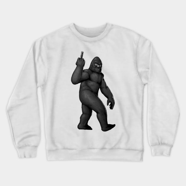 Sasquatch Crewneck Sweatshirt by d.legoshin.art